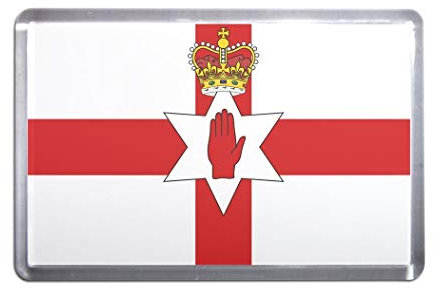 Northern Ireland Flag - Medium Plastic Fridge Magnet