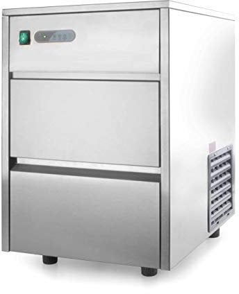 LACOR 69320-Máquina de Hacer Hielo Pro, 4 kg, Acero Inoxidable