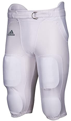 adidas Audible All-in-One Hose mit 7 integrierten Pads - weiß Gr. M