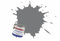 heller Peinture pour Maquette Gris Fonce II Satine n°156