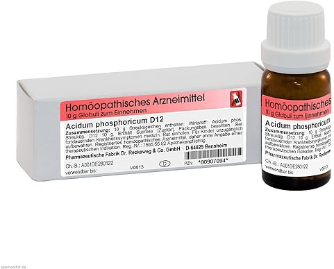 ACIDUM PHOSPHORICUM D 12 Glo 10 g