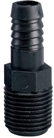 Underground Sprinkler Barb Adapter, 1/2-In. MNPT -94345