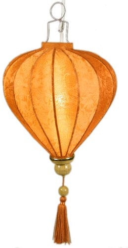 Näve 703498 Stoffpendelleuchte orange
