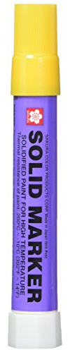 SAKURA Color Prod America Stabiler Marker, rotierend, 13 mm, Gelb, 1 Stück