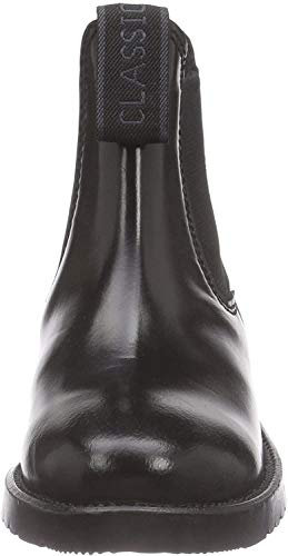 Rhinegold Child's Classic Leather Riding Jodhpur Boots 801 - Black, Size 4, 37 EU