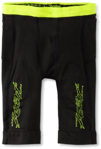 Zoot Sports Herren 's Ultra 2.0 CRX Shorts, Herren, Z1308002, Black/Safety Yellow, 3