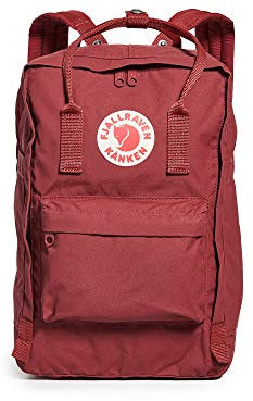 Fjällräven Kånken Laptop Rucksack 15 Zoll,rot (Ox Red), 40 x 28 x 16 cm, 18 Liter