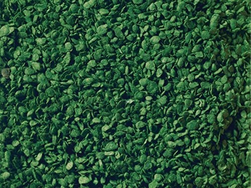 NOCH® Laub, mittelgrün, 50 g für Modellbau und Dioramen, ideal für Bäume und Büsche in der Spurweiten H0, TT, N, Z