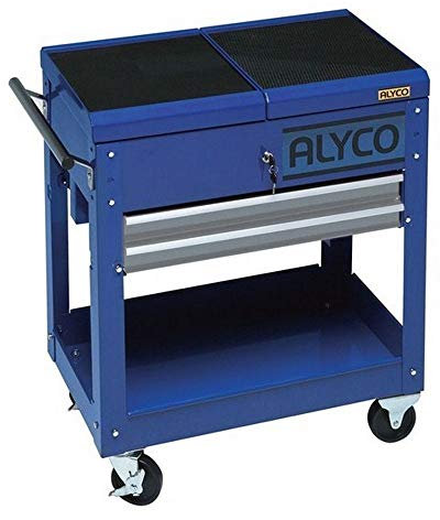 Alyco 192780 - Carro de taller ligero con apertura superior 705 x 370 x 836 mm 31 Kg