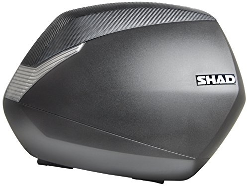 SHAD D0B36100 Seitenkoffer, Schwarz