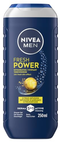 Nivea Men Gel Douche Fresh Power rafraîchissant 250ml
