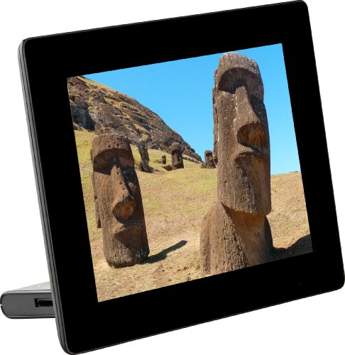 AGFAPHOTO Digitaler Multimedia Bilderrahmen AF5108MS Black