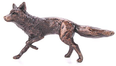 Butler & Peach - Miniaturfuchs aus massivem Bronze