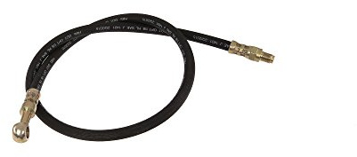 Bremsschlauch ETZ, Länge 79,5cm - 1x Gewindeanschluss gerade