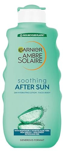 Garnier Ambre Solaire After Sun Feuchtigkeitsmilch für die Haut, 400 ml, 3 Packungen