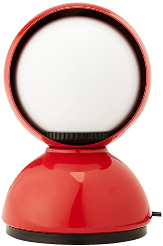 Artemide Eclisse Lampada Tavolo Metallo Rosso