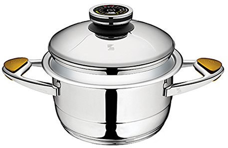 CookArt Masterpiece Faitout (compatible induction) – Casserole avec deux poignées – Ø 20 cm – 3 l