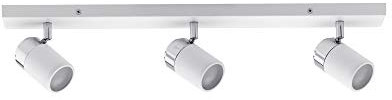 Paulmann Spotlight Zyli IP44 Balken max. 3x10W GU10 Weiß/Chrom 230V Metall