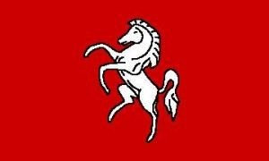 Flagge Fahne Kent Pferd 90x150cm