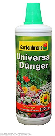 Universal-Dünger Flüssig 1,0 ltr. Gartenkrone