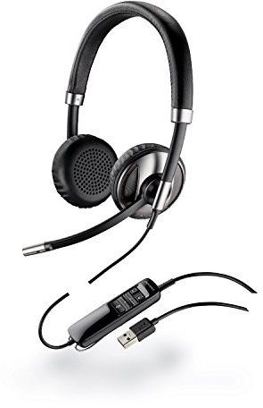 Plantronics Headband Headset - Microsoft (BLACKWIRE C720-M)