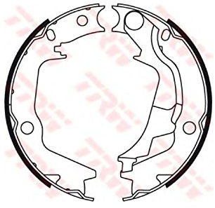 TRW GS8782 Bremsbackensatz