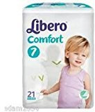 Libero - Comfort 7 - 16 à 26 kg - Carton de 168 langes