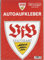 AUTOAUFKLEBER STICKER AUFKLEBER „ Logo ” VFB STUTTGART groß NEU