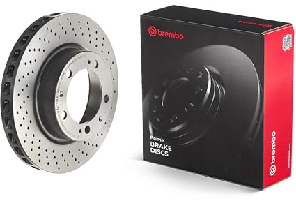 Brembo 09.8421.11 Front UV Coated Brake Disc - Single Piece