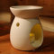 Carousel Home Ceramic Tealight Candle Holder Essential Oil Burner ~ White