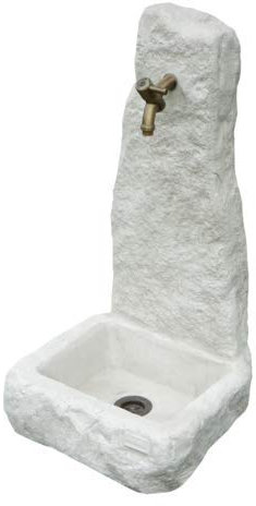 Bonfante Fontana Houston Grigia C/Rubinetto NICHELATO