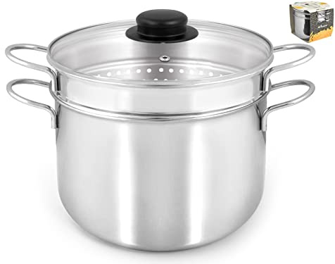INOXPRAN 591 Gamme avec Panier, Acier Inoxydable, Gris