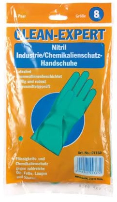 Clean Expert Nitril Arbeitshandschuh Größe XL/10 Farbe: grün 1Paar …