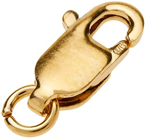 Beadaholique Straight Lobster Clasp, 10mm, 14K Gold Filled by Beadaholique