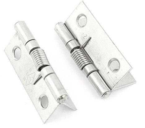 sourcing map a14120400ux0480 Spring Loaded Metall Fenster Schränke Tür Scharniere Hardware 3,8 cm (2 Stück) de