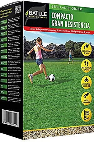 Semillas Batlle Césped Compacto de Gran Resistencia - 1 kg
