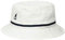 Kangol Stripe Lahinch Baumwollhut Fischerhut Hut Bucket Hat Stoffhut (S (54-55 cm) - weiß)