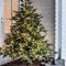 Lights4fun 200 Warm White LED Outdoor Battery Operated Fairy Lights on Clear Cable