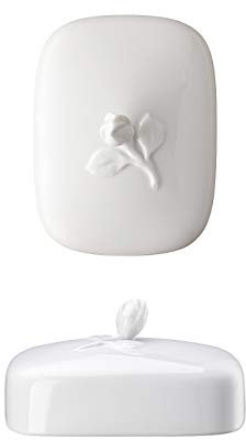 Hutschenreuther Maria Theresia Weiß Butterdosen-Deckel