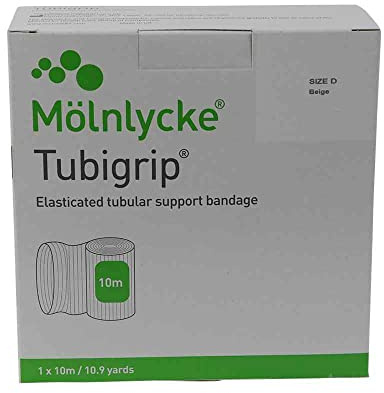 Tubigrip Maat D 10 m x 7.5 cm huidkleur 1451