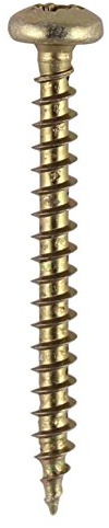 TIMCO Classic Multi-Purpose Pan Head - 5.0 x 30 - Gold - Box of 200