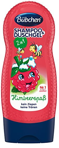 Bübchen Kids Shampoo und Shower Himbärspaß, 230 ml