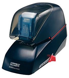 RAPID 20993410 - Grapadora eléctrica con tecnología Flat-Clinch modelo 5080E color negro