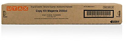 Original Utax 662510014 Toner (magenta, ca. 6.000 Seiten) für 2550