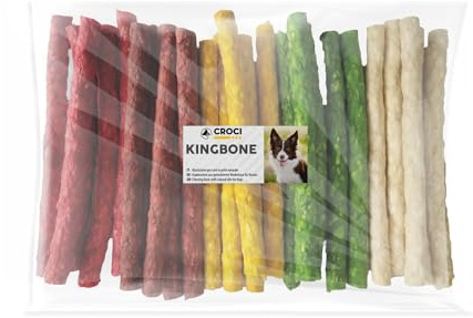 Croci Knochen für Hunde, gemischt, 13 cm, 100 Stück – 12 Stück