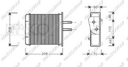 Prasco FT132H001A SCAMBIATORE DI CALORE