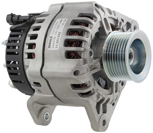 MAHLE Lichtmaschine 120A Generator LiMa 14V Alternator mit Keilrippenriemenscheibe für NEW HOLLAND T5 für STEYR PROFI für CASE IH MAXXUM MG 286