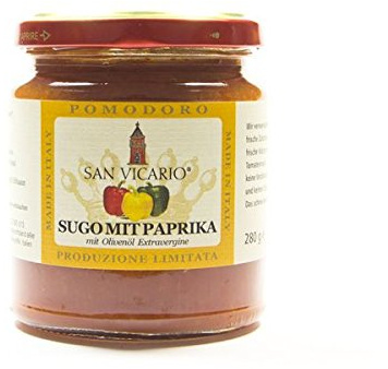 San Vicario – Tomatensauce mit frischer Paprika (mild) 280 g