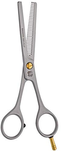 Cerena Modellierschere - Sahara 6.5 (17 cm) 42 Zähne | Friseurschere aus rostfreiem Edelstahl und mit einseitiger Zahnung - Made in Solingen, Germany