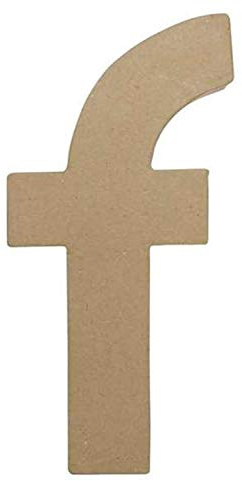 Décopatch Mache Funny Letter f
